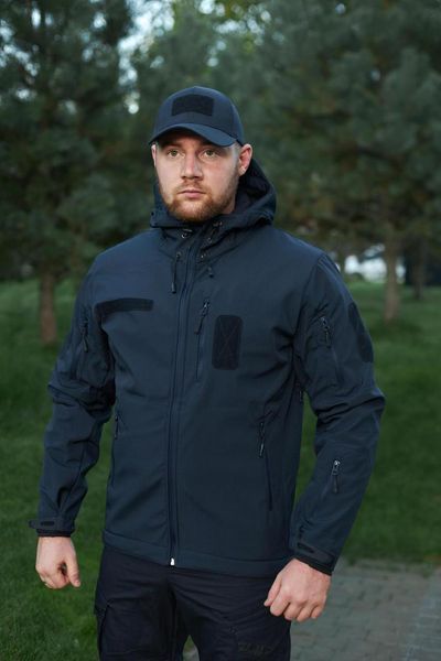 Куртка Soft Shell SKMilitary ДСНС (темно-синій) розмір 62/6 101058 фото