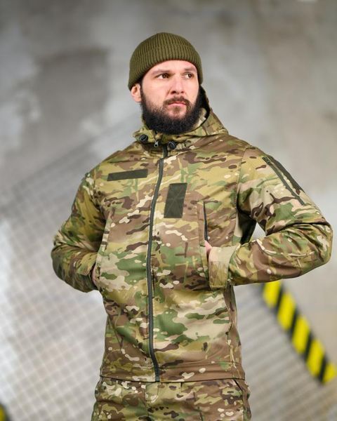 Літня тактична куртка мультікаму ТР6769 розмір S 95277 фото