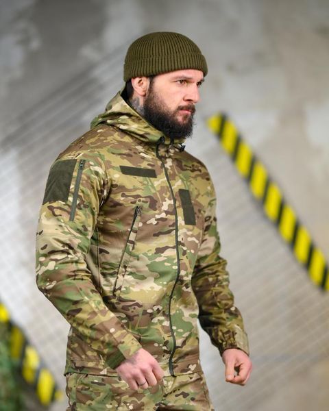 Літня тактична куртка мультікаму ТР6769 розмір S 95277 фото