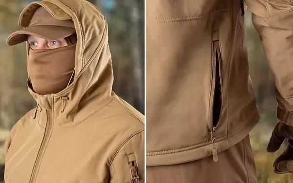 Куртка софтшел Gwild койот Soft Shell на флісі розмір S 02360-S фото