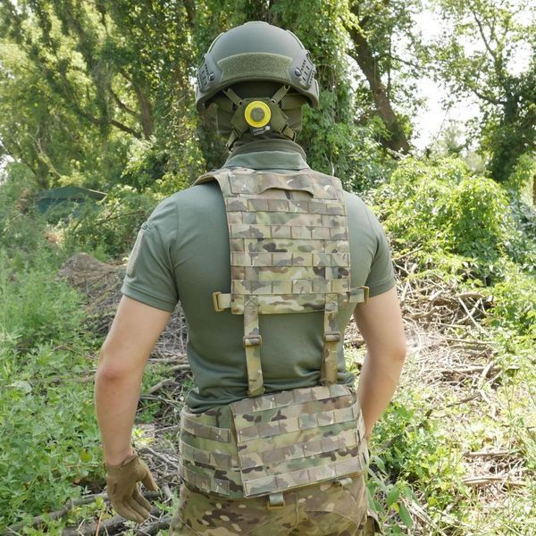 Ремни плечевые (лямки) мягкие для тактических поясов РПС мультикам 3026 фото