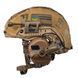 Шлем тактический койот Fast TEAM WENDY Helmet NIJ IIIA + Наушники Earmor M31 MOD3 с чебурашкой + фонарик + кавер Fast09 фото 2