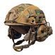 Шлем тактический койот Fast TEAM WENDY Helmet NIJ IIIA + Наушники Earmor M31 MOD3 с чебурашкой + фонарик + кавер Fast09 фото 1