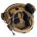 Шлем тактический койот Fast TEAM WENDY Helmet NIJ IIIA + Наушники Earmor M31 MOD3 с чебурашкой + фонарик + кавер Fast09 фото 3