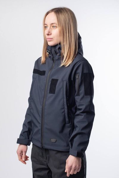 Куртка жіноча Синя Soft Shell Military Lady ДСНС розмір XS 04396-XS фото