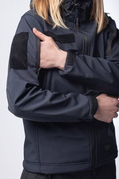 Куртка жіноча Синя Soft Shell Military Lady ДСНС розмір XS 04396-XS фото