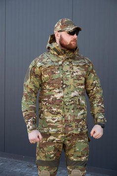 Парка демісезонна мультикам ріп-стоп Military розмір S 905081 фото