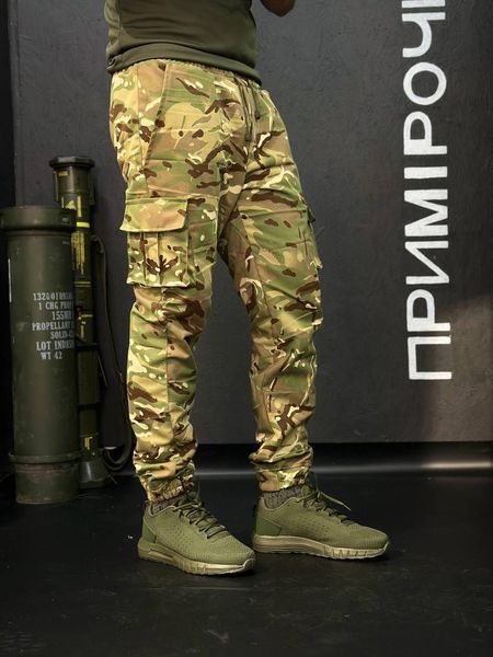 Военные Летние Брюки Мультикам Джоггеры Power MTP размер 46 03106-46 фото