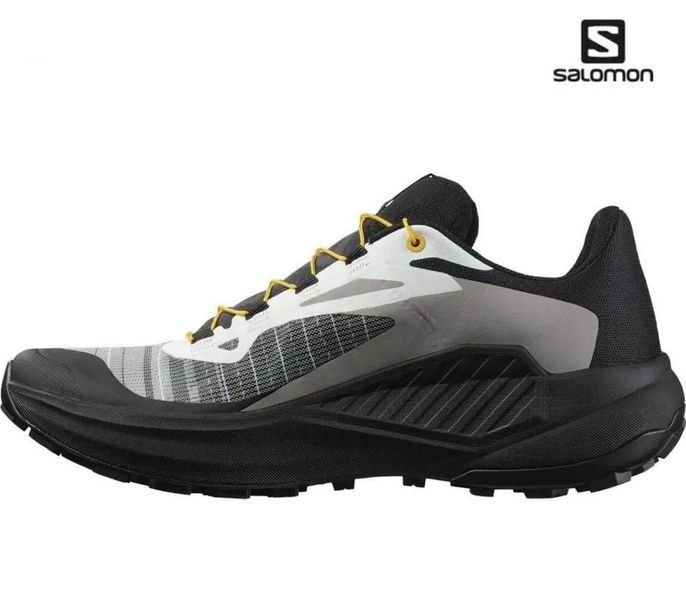 Кроссовки Salomon GENESIS Black/White/Lemon размер UK6,5 03942-UK6.5 фото
