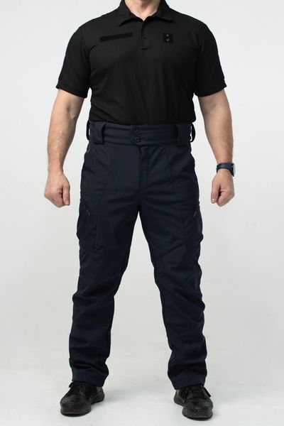 Військовий посилений комплект форми Soft Shell Military синій ДСНС розмір S 02598-S фото