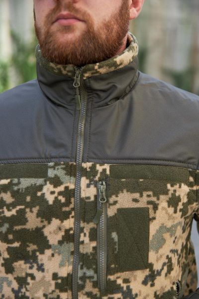 Кофта флісова "KIBORG" Military GEN I Піксель ЗСУ розмір S 503391 фото