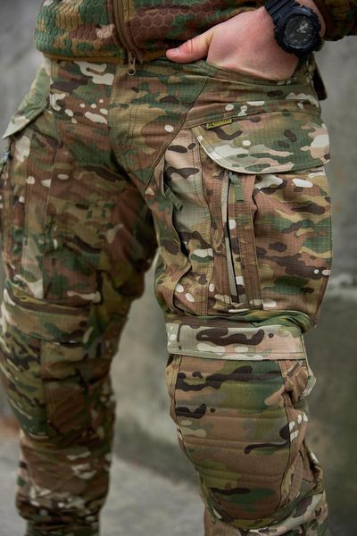 Тактично-штурмові штани STRIKER GEN ІI NYKO мультикам з флісовою підкладкою розмір 46 559020 фото
