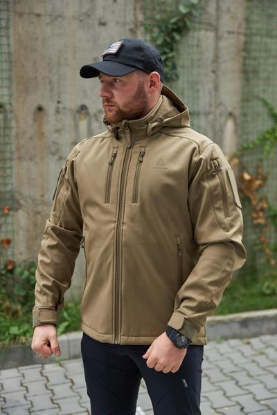 Куртка тактическая Frontier Eira Soft Shell Coyote размер S 1922.00.90 фото
