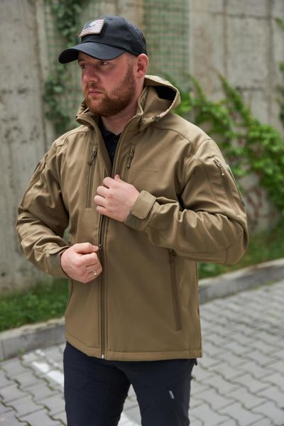 Куртка тактическая Frontier Eira Soft Shell Coyote размер S 1922.00.90 фото