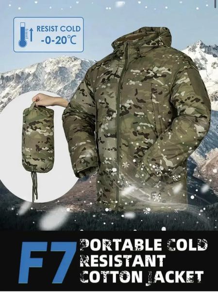 Куртка "Tactical Series" Level 7 Climashield Apex 100 г "Tactical Series" Мультикам 334260 розмір L 334260 фото