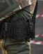 Тактична плитоноска з чотирма точками швидкого скидання Asdag black ВТ6796 розмір Один розмір 85794 фото 7