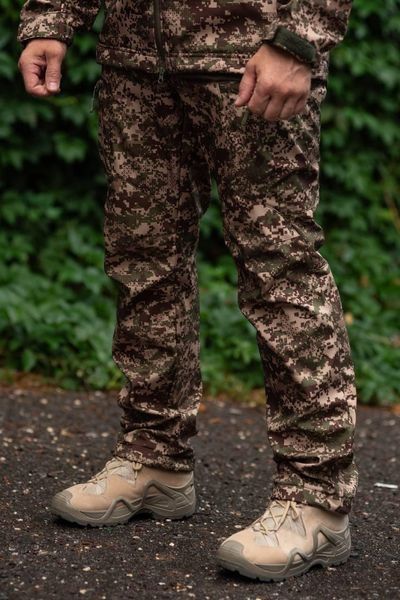 Коплект формы Усиленный Хищник утепленный на флисе, Soft Shell Military размер S 02601-S фото