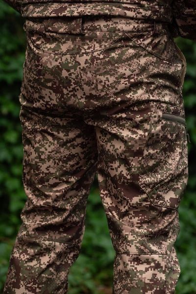 Коплект формы Усиленный Хищник утепленный на флисе, Soft Shell Military размер S 02601-S фото