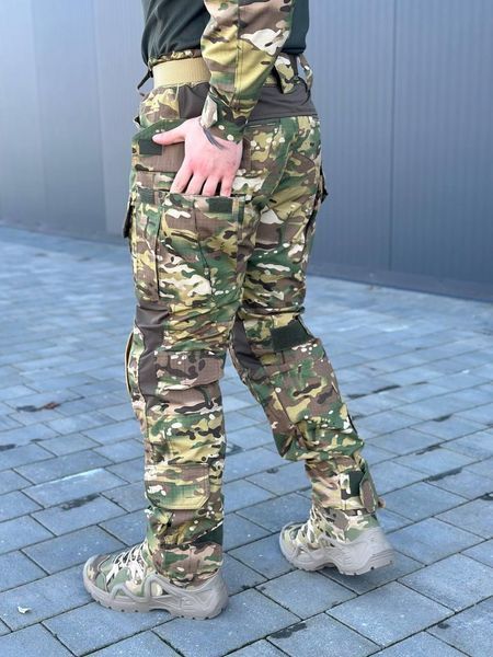 Тактичні Штани G3 з Наколінниками мультикам Military MTP розмір S 00528-S фото