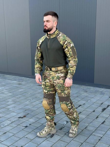 Тактичні Штани G3 з Наколінниками мультикам Military MTP розмір S 00528-S фото