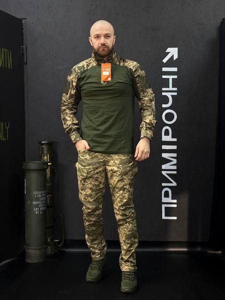Тактические Военные Брюки Пиксель ЗСУ 4.5.0 Улучшенные mm14 Under Body Armor Combat Shirt размер 46 03100-46 фото