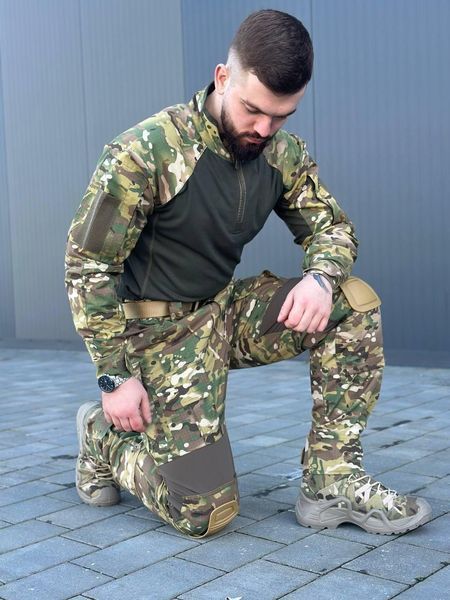 Тактичні Штани G3 з Наколінниками мультикам Military MTP розмір S 00528-S фото