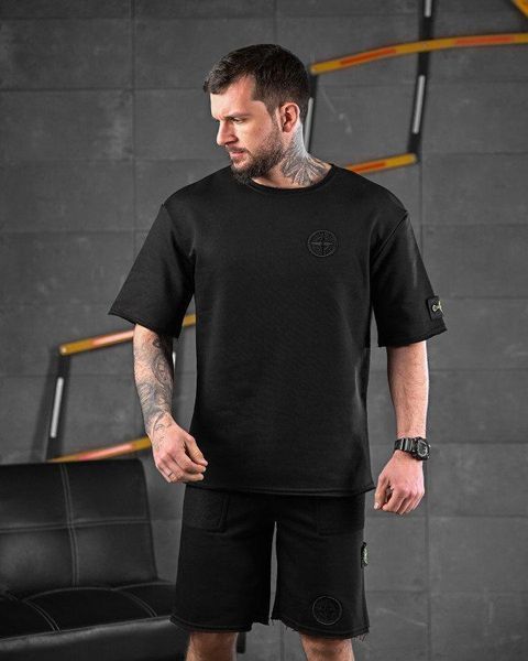Костюм Stone Island black РА4927 88010 фото