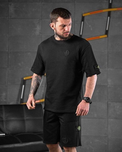 Костюм Stone Island black РА4927 88010 фото