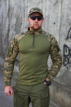 Убакс флисовый вафелька пиксель ЗСУ Military размер 46 M-22 фото