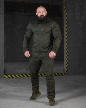 Тактичний костюм олива, оливковий костюм мілітарі, форма олива, форма оливкова, форма військова олива, демісезонна форма олива розмір S 88589 фото