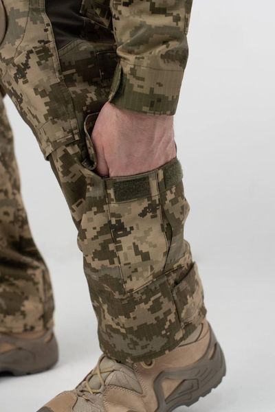 Військовий комплект піксель 2 в 1 Убакс + Штани з Наколінниками G3 mm14 Military розмір S 02667-S фото