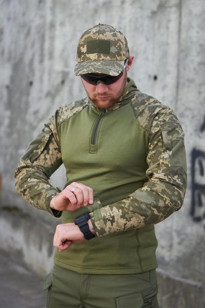 Убакс флісовий вафелька піксель ЗСУ Military розмір 46 M-22 фото