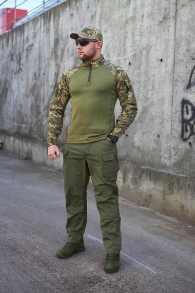 Убакс флісовий вафелька піксель ЗСУ Military розмір 46 M-22 фото