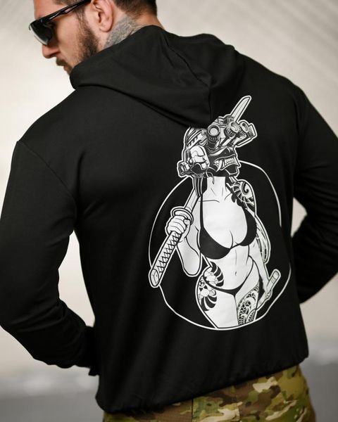 Мілітарі худі TRENASH Katana black ТР6024 розмір M 95819 фото