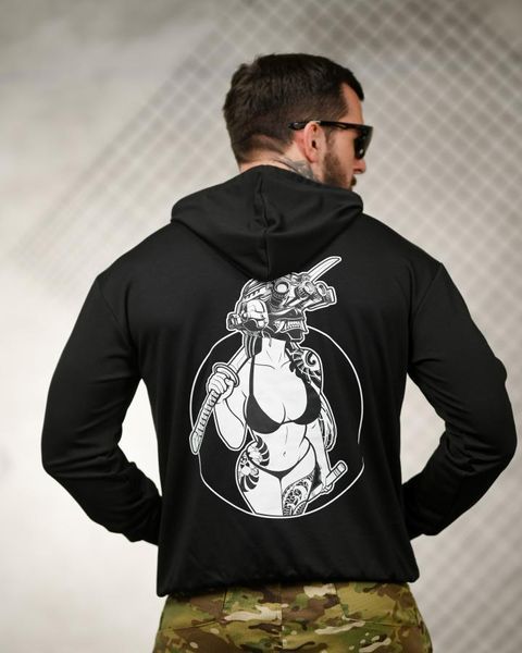 Мілітарі худі TRENASH Katana black ТР6024 розмір M 95819 фото