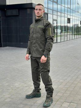 Військовий Статутний Комплект Олива Кітель + Штани Olive розмір 44 00136-44 фото