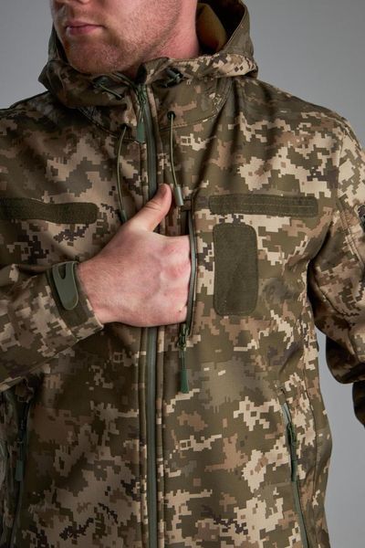 Куртка Soft Shell SKMilitary Піксель ЗСУ розмір 44/3 101059 фото