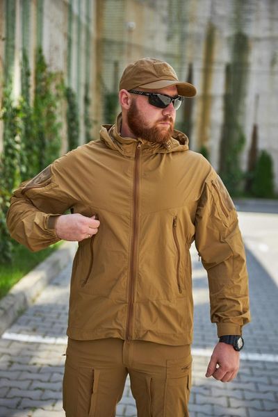 Куртка штормова Tactical KS-Pro Coyote (койот) размер 46 478802 фото