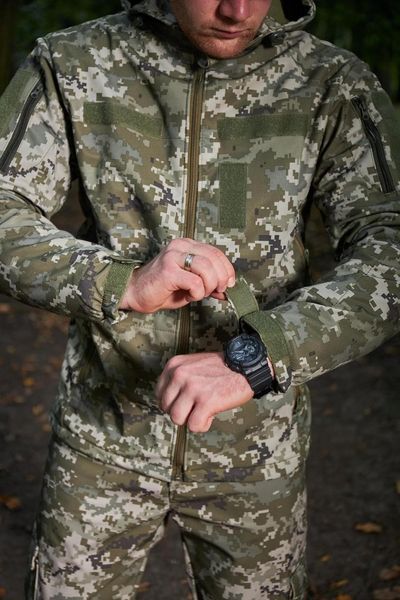 Костюм Soft Shell Combat Tactical піксель ЗСУ розмір 46 64002 фото