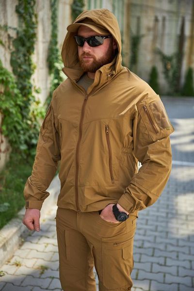 Куртка штормова Tactical KS-Pro Coyote (койот) размер 46 478802 фото