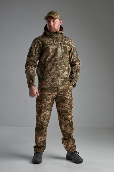 Куртка Soft Shell SKMilitary Піксель ЗСУ розмір 44/3 101059 фото