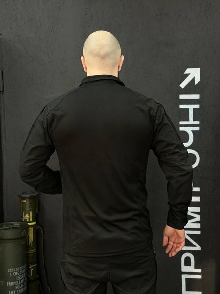 Тактичний Військовий Убакс Чорний 4.5.0 Покращений Black Under Body Armor Combat Shirt розмір 46 03088-46 фото