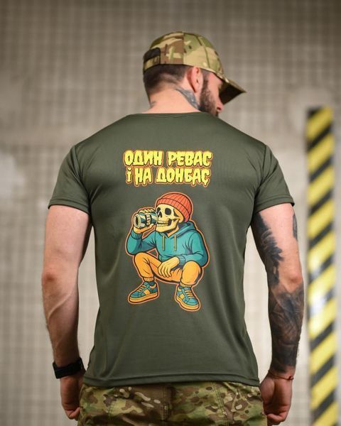 Тактическая футболка SELION футболка Revo oliva ПП7726 размер M 92924 фото