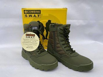 Полегшені Військові Берци S.W.A.T Олива розмір 42 00990-42 фото