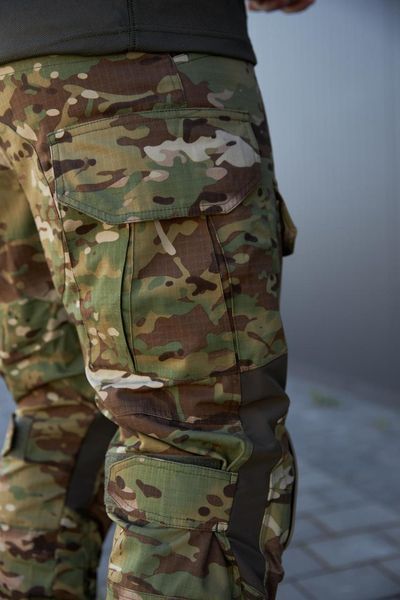 Тактичні штани з наколінниками+ FLEX вставки, мультикам розмір S 97974 фото