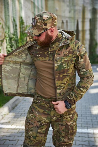 Куртка нейлонова KSMilitary - Multicam розмір 46 9500416 фото