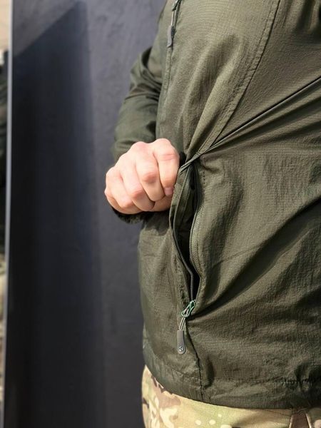Ультра легка Тактична куртка олива Attam Магніт 🧲 розмір S 03064-S фото