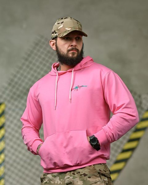 Мілітарі худі FAXIS Gun pink ТР6963 розмір M 95640 фото