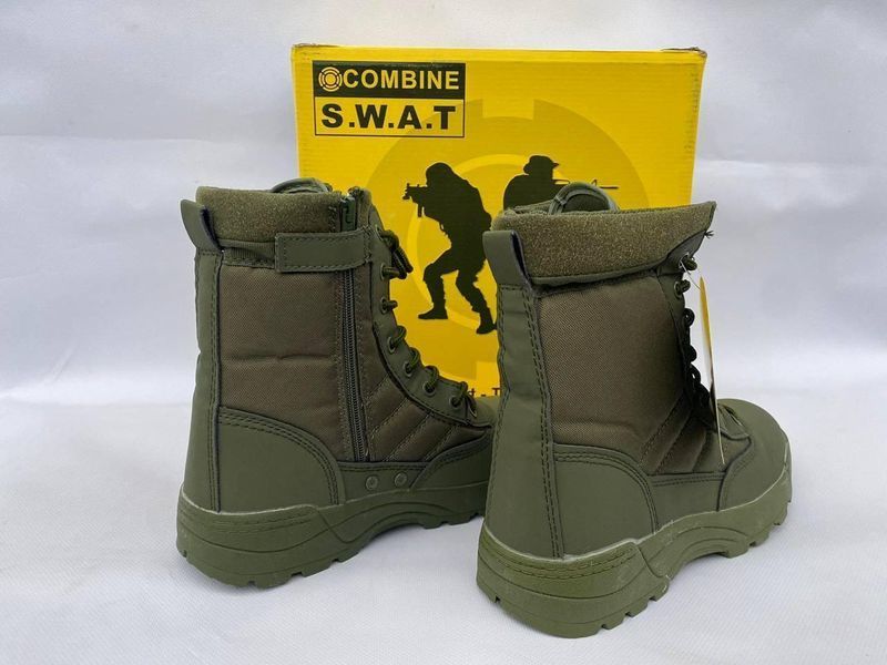 Облегченные Военные Берцы S.W.A.T Олива размер 42 00990-42 фото