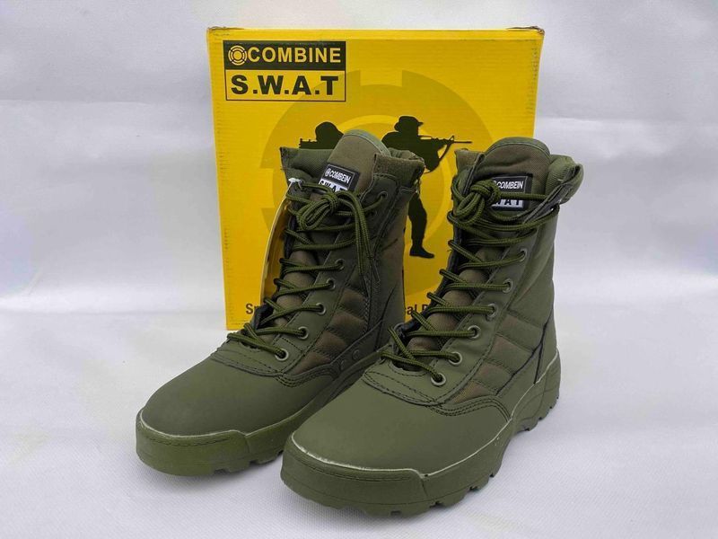 Облегченные Военные Берцы S.W.A.T Олива размер 42 00990-42 фото